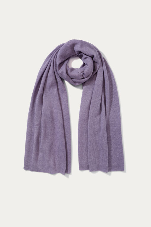 cashmere scarf in lavender